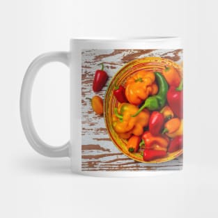 Basket Full Of Sweet Peppers Mug